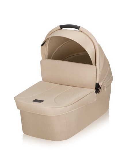 BN-LO-MERIL_3IN1_BEIGE_SAND,Carucior 3 in 1, Lionelo, Meril, Cu landou de dimensiune XL, Reversibil, Cu scoica auto testata ADAC