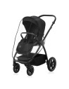 BN-LO-MERIL_3IN1_BLACK_ONYX,Carucior 3 in 1, Lionelo, Meril, Cu landou de dimensiune XL, Reversibil, Cu scoica auto testata ADAC