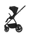 BN-LO-MERIL_3IN1_BLACK_ONYX,Carucior 3 in 1, Lionelo, Meril, Cu landou de dimensiune XL, Reversibil, Cu scoica auto testata ADAC