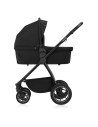 BN-LO-MERIL_3IN1_BLACK_ONYX,Carucior 3 in 1, Lionelo, Meril, Cu landou de dimensiune XL, Reversibil, Cu scoica auto testata ADAC