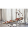 BN-LO-OLIVIA_BEIGE_NATURAL,Balansoar si sezlong, Lionelo, Olivia, 2 in 1, Electric, Cu leganare 3D, 5 moduri de balansare in mai