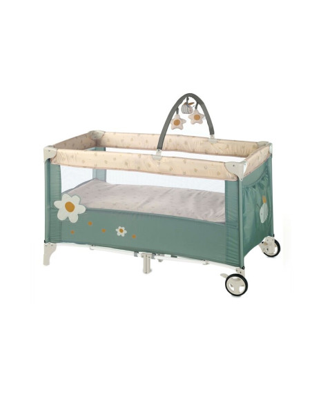 BN-8420421089897,Patut pliant, Jane, Duo Level, Cu roti, Cu arcada cu jucarii, Geanta de transport, Cu doua nivele, Conform stan