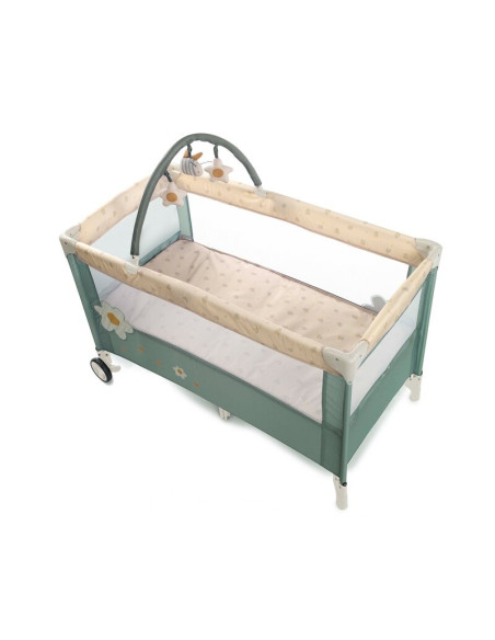 BN-8420421089897,Patut pliant, Jane, Duo Level, Cu roti, Cu arcada cu jucarii, Geanta de transport, Cu doua nivele, Conform stan