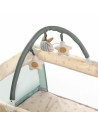 BN-8420421089897,Patut pliant, Jane, Duo Level, Cu roti, Cu arcada cu jucarii, Geanta de transport, Cu doua nivele, Conform stan