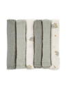 BN-8420421089187,Set 6 scutece, Jane, Din muselina de bambus, Hipoalergenice, 35 x 35 cm, Botanic