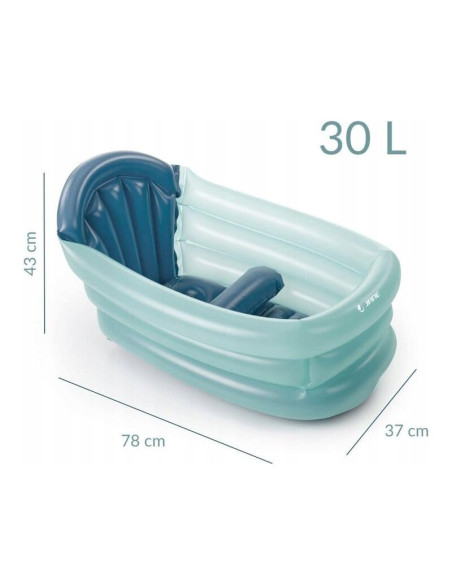 BN-8420421072899,Cadita gonflabila, Jane, 3 pozitii pentru copii, 78 x 43 x 37 cm, BPA Free, De la nastere pana la 4 ani, Holi