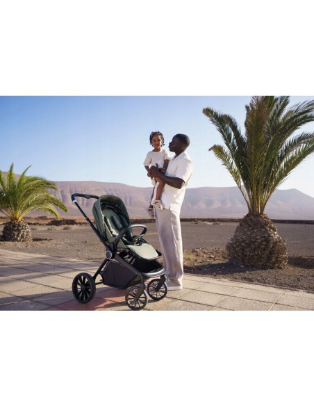 BN-LO-MIKA_PLUS_BROWN_RUST,Carucior sport, Lionelo, Mika Plus, Cadru din aluminiu, Copertina XXL, Spatar reglabil in 3 pozitii, 