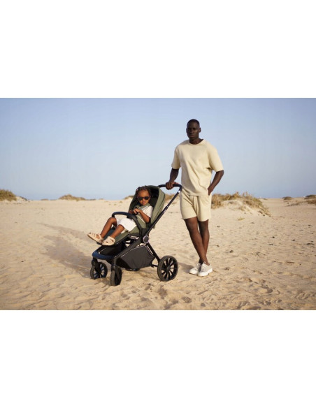 BN-LO-MIKA_PLUS_BROWN_RUST,Carucior sport, Lionelo, Mika Plus, Cadru din aluminiu, Copertina XXL, Spatar reglabil in 3 pozitii, 