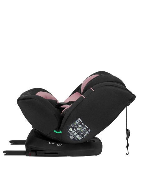 BN-LO-BASTIAAN_I-SIZE_PINK_ROSE,Scaun auto, Lionelo, Bastiaan i-Size, 4 in 1, Protectie laterala, Cu spatar inclinabil in 4 pozi