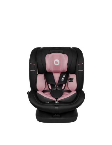 BN-LO-BASTIAAN_I-SIZE_PINK_ROSE,Scaun auto, Lionelo, Bastiaan i-Size, 4 in 1, Protectie laterala, Cu spatar inclinabil in 4 pozi