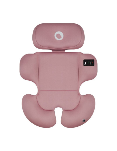 BN-LO-BASTIAAN_I-SIZE_PINK_ROSE,Scaun auto, Lionelo, Bastiaan i-Size, 4 in 1, Protectie laterala, Cu spatar inclinabil in 4 pozi