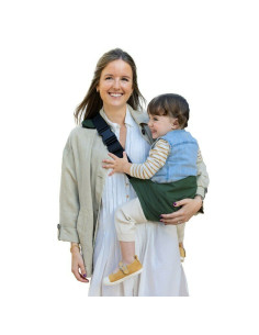 BN-8420421093252,Marsupiu bebe, Jane, Catch, Ergonomic, De la 9 luni pana la 22 Kg, Botanic 2