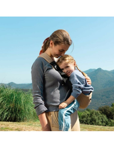 BN-8420421093252,Marsupiu bebe, Jane, Catch, Ergonomic, De la 9 luni pana la 22 Kg, Botanic
