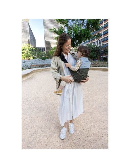 BN-8420421093252,Marsupiu bebe, Jane, Catch, Ergonomic, De la 9 luni pana la 22 Kg, Botanic