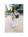 BN-8420421093252,Marsupiu bebe, Jane, Catch, Ergonomic, De la 9 luni pana la 22 Kg, Botanic