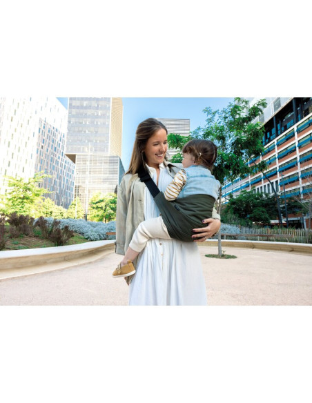 BN-8420421093252,Marsupiu bebe, Jane, Catch, Ergonomic, De la 9 luni pana la 22 Kg, Botanic