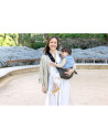 BN-8420421093252,Marsupiu bebe, Jane, Catch, Ergonomic, De la 9 luni pana la 22 Kg, Botanic