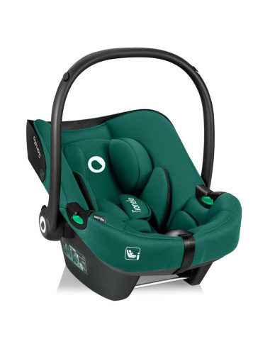 BN-LO-ASTRID_I-SIZE_GREEN+BASE_BLACK,Scoica auto, Lionelo, i-Size Astrid, Include baza Isofix, 0-13 Kg, 40-87 cm, Cu maner si ca