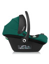 BN-LO-ASTRID_I-SIZE_GREEN+BASE_BLACK,Scoica auto, Lionelo, i-Size Astrid, Include baza Isofix, 0-13 Kg, 40-87 cm, Cu maner si ca