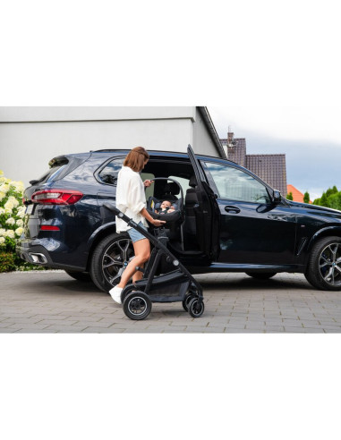 BN-LO-ASTRID_I-SIZE_GREEN+BASE_BLACK,Scoica auto, Lionelo, i-Size Astrid, Include baza Isofix, 0-13 Kg, 40-87 cm, Cu maner si ca