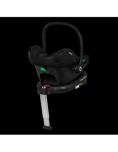 BN-LO-ASTRID_I-SIZE_GREEN+BASE_BLACK,Scoica auto, Lionelo, i-Size Astrid, Include baza Isofix, 0-13 Kg, 40-87 cm, Cu maner si ca