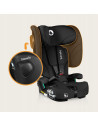 BN-LO-NELLY_I-SIZE_BLACK_CARBON,Scaun auto pliabil, Lionelo, Nelly, i-Size, 76- 150 cm, Tetiera reglabila in 15 pozitii, Spatar 