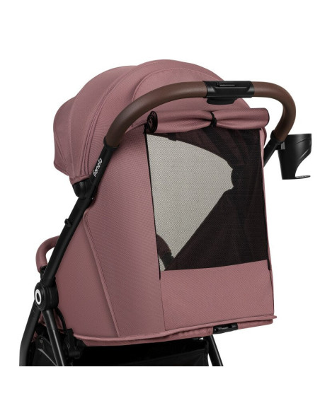 BN-LO-INGRID_PINK_MAUVE,Carucior sport, Lionelo, Ingrid, Capotina impermeabila cu filtru UPF50+, Pana la 22 Kg, Spatar reglabil 