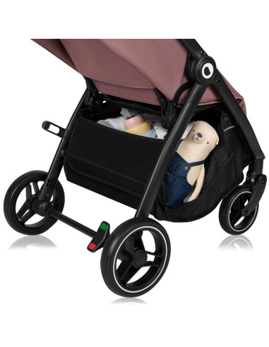 BN-LO-INGRID_PINK_MAUVE,Carucior sport, Lionelo, Ingrid, Capotina impermeabila cu filtru UPF50+, Pana la 22 Kg, Spatar reglabil 