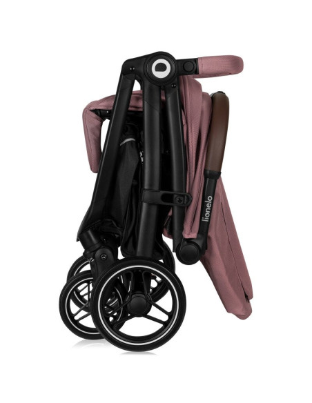 BN-LO-INGRID_PINK_MAUVE,Carucior sport, Lionelo, Ingrid, Capotina impermeabila cu filtru UPF50+, Pana la 22 Kg, Spatar reglabil 