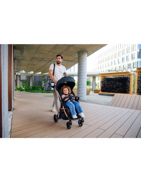 BN-LO-INGRID_PINK_MAUVE,Carucior sport, Lionelo, Ingrid, Capotina impermeabila cu filtru UPF50+, Pana la 22 Kg, Spatar reglabil 