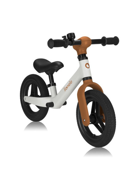 BN-LO-TONI_BEIGE_SAND,Bicicleta fara pedale, Lionelo, Toni, Cu ghidon si sa reglabile, Ultra usoara, 2.8 Kg, 18 luni+, Sustine 3