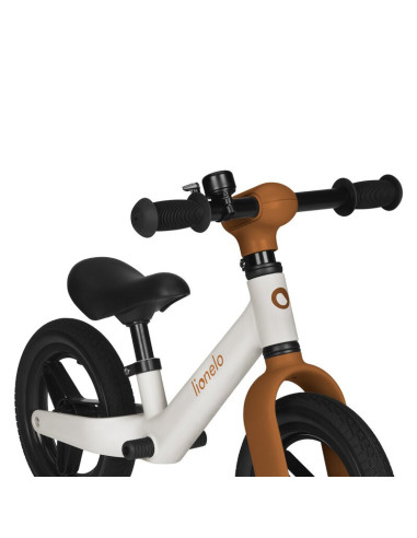 BN-LO-TONI_BEIGE_SAND,Bicicleta fara pedale, Lionelo, Toni, Cu ghidon si sa reglabile, Ultra usoara, 2.8 Kg, 18 luni+, Sustine 3
