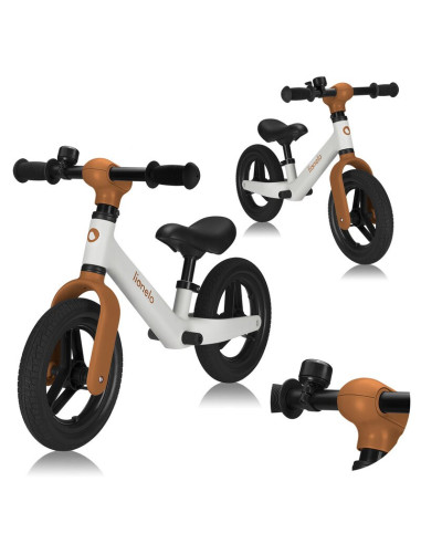 BN-LO-TONI_BEIGE_SAND,Bicicleta fara pedale, Lionelo, Toni, Cu ghidon si sa reglabile, Ultra usoara, 2.8 Kg, 18 luni+, Sustine 3