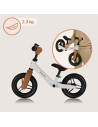 BN-LO-TONI_BEIGE_SAND,Bicicleta fara pedale, Lionelo, Toni, Cu ghidon si sa reglabile, Ultra usoara, 2.8 Kg, 18 luni+, Sustine 3