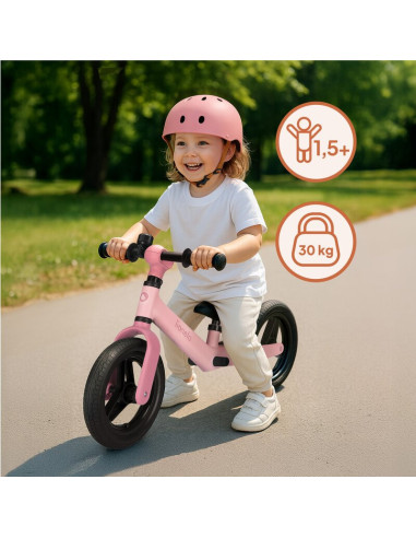 BN-LO-TONI_BLACK_ORANGE,Bicicleta fara pedale, Lionelo, Toni, Cu ghidon si sa reglabile, Ultra usoara, 2.8 Kg, 18 luni+, Sustine