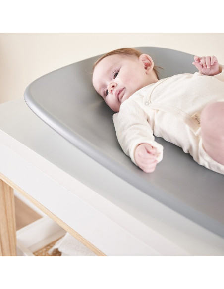 BN-145046,Saltea de infasat, Nattou, Softy, Moale, Utilizabil si fara husa, Design ergonomic, Spuma PU, 70x50x10 cm, Fara BPA, 0