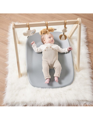 BN-145046,Saltea de infasat, Nattou, Softy, Moale, Utilizabil si fara husa, Design ergonomic, Spuma PU, 70x50x10 cm, Fara BPA, 0