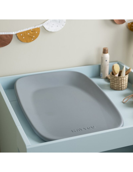 BN-145046,Saltea de infasat, Nattou, Softy, Moale, Utilizabil si fara husa, Design ergonomic, Spuma PU, 70x50x10 cm, Fara BPA, 0