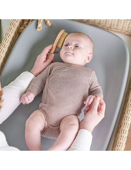 BN-145046,Saltea de infasat, Nattou, Softy, Moale, Utilizabil si fara husa, Design ergonomic, Spuma PU, 70x50x10 cm, Fara BPA, 0