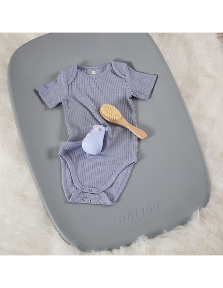 BN-145046,Saltea de infasat, Nattou, Softy, Moale, Utilizabil si fara husa, Design ergonomic, Spuma PU, 70x50x10 cm, Fara BPA, 0