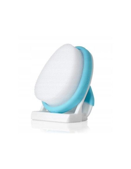 BN-FRI14,Set ingrijire scalp, Fridababy, DermaFrida, 3 in 1, Pentru dermatita seboreica la bebelusi, Include perie, burete si pi