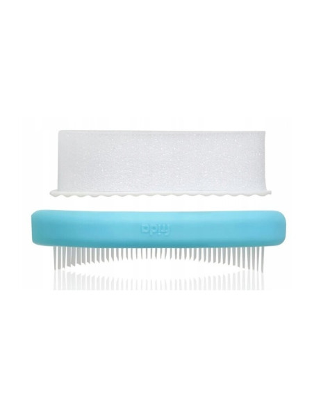 BN-FRI14,Set ingrijire scalp, Fridababy, DermaFrida, 3 in 1, Pentru dermatita seboreica la bebelusi, Include perie, burete si pi
