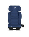 BN-LO-NEAL_I-SIZE_BLUE_NAVY,Scaun auto i-Size, Lionelo, Neal, Spatar reglabil in 4 pozitii, Tetiera in 10 pozitii, Suport sticla