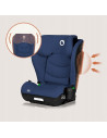 BN-LO-NEAL_I-SIZE_BLUE_NAVY,Scaun auto i-Size, Lionelo, Neal, Spatar reglabil in 4 pozitii, Tetiera in 10 pozitii, Suport sticla
