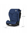 BN-LO-NEAL_I-SIZE_BLUE_NAVY,Scaun auto i-Size, Lionelo, Neal, Spatar reglabil in 4 pozitii, Tetiera in 10 pozitii, Suport sticla