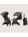 BN-LO-JULIE_AIR_GREY_STONE,Carucior sport, Lionelo, Julie Air, Greutate redusa - 7.5 kg, Sustine 22 kg, 6 luni+, Capotina imperm