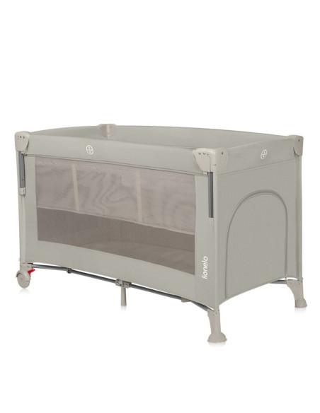 BN-LO-ELLEN_BEIGE_SAND,Patut pliant multifunctional, Lionelo, Ellen, Cu laterala culisanta, Nivel suplimentar, Intrare laterala 