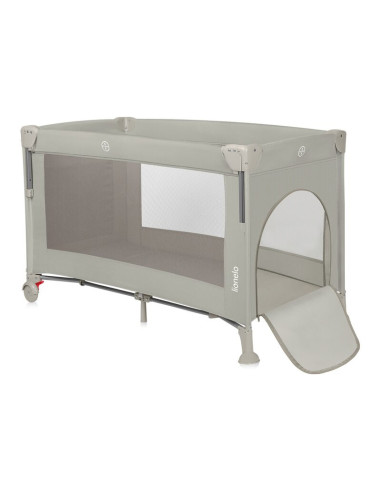 BN-LO-ELLEN_BEIGE_SAND,Patut pliant multifunctional, Lionelo, Ellen, Cu laterala culisanta, Nivel suplimentar, Intrare laterala 