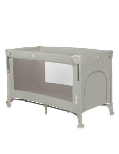 BN-LO-ELLEN_BEIGE_SAND,Patut pliant multifunctional, Lionelo, Ellen, Cu laterala culisanta, Nivel suplimentar, Intrare laterala 