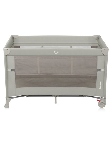 BN-LO-ELLEN_BEIGE_SAND,Patut pliant multifunctional, Lionelo, Ellen, Cu laterala culisanta, Nivel suplimentar, Intrare laterala 